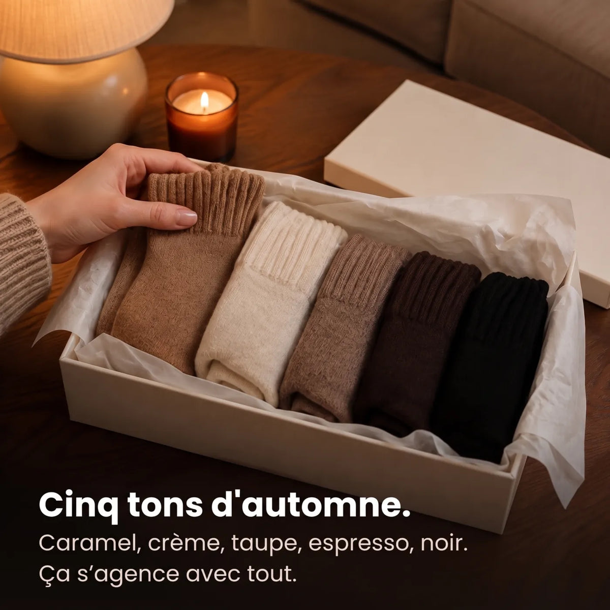 Coffret des 5 tons d'automne Jurelo