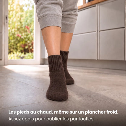 Bas Jurelo espresso sur un plancher froid